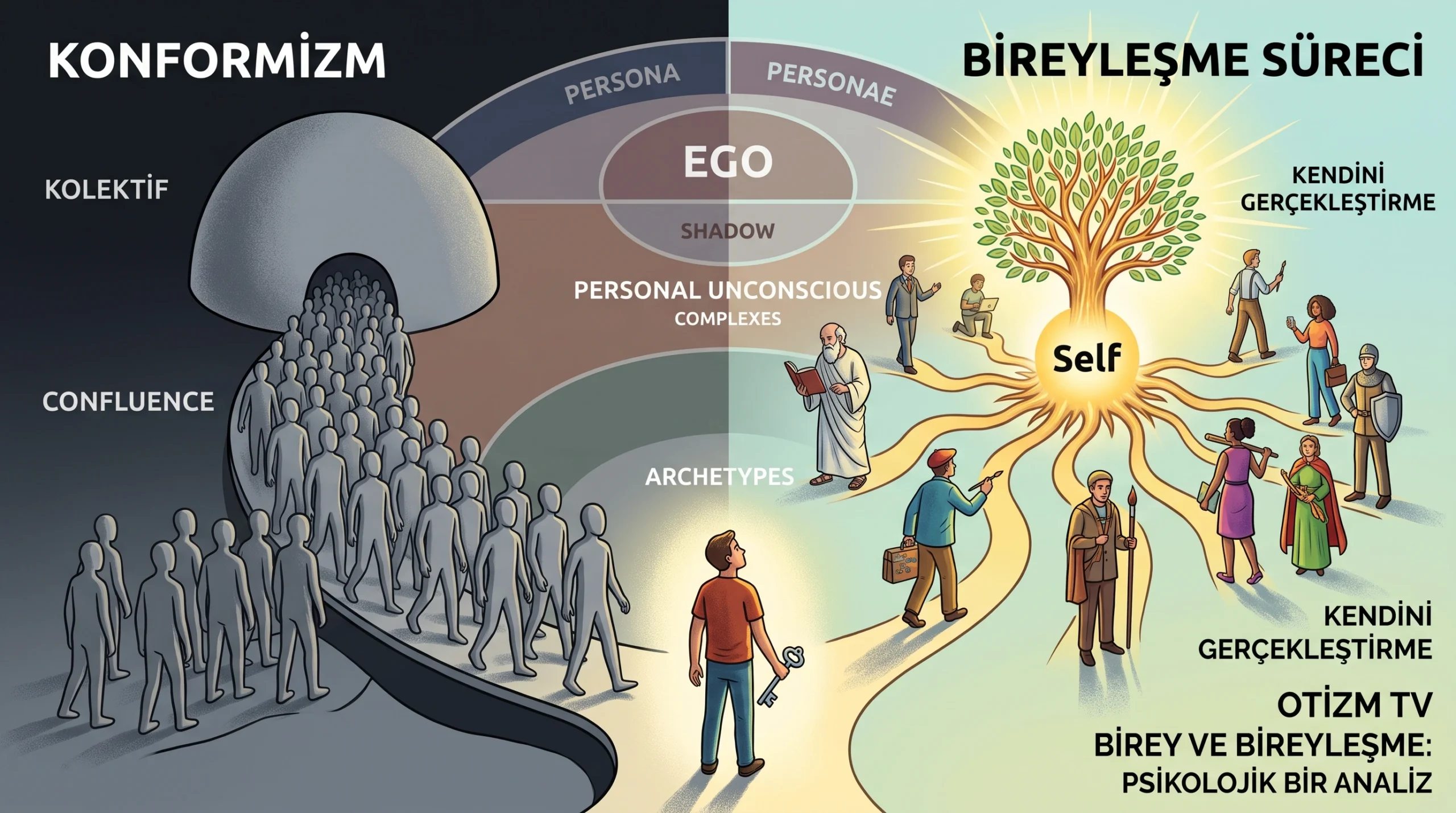 Birey ve Bireyleşme : Psikolojik Bir Analiz